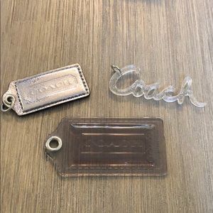 Assorted Coach Tags